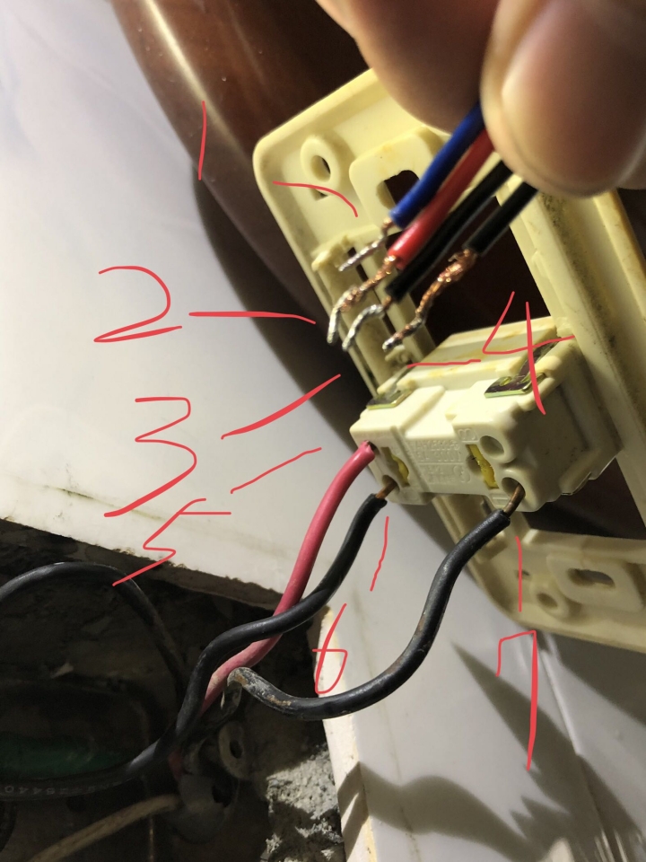 求解無線開關的接法