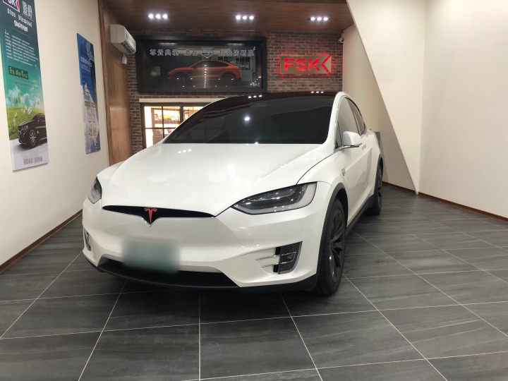 Tesla Model X 全車FSK冰鑽K-Top 施工流程心得分享