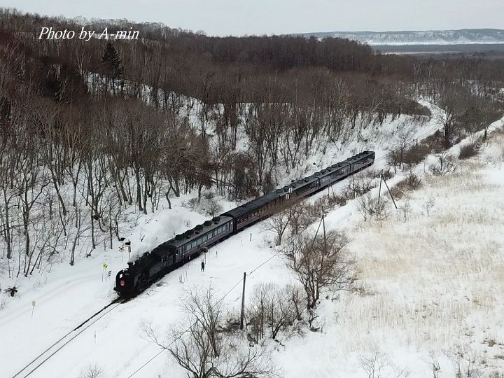 2019冬の北海道追火車-SL冬の溼原號
