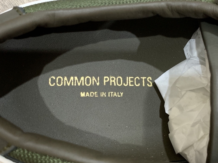 「寄錯開箱」Common projects 雙色運動鞋