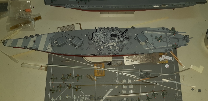 1/700架空紀伊級戰艦一號艦