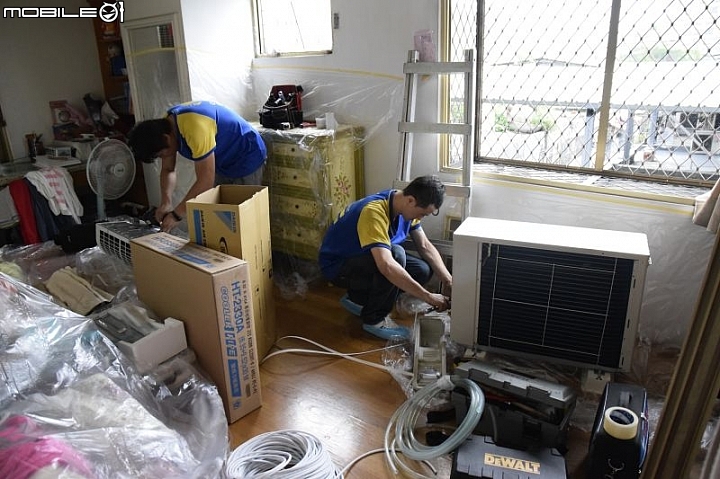 老東元窗型換大金分離式變頻 安裝記錄&心得