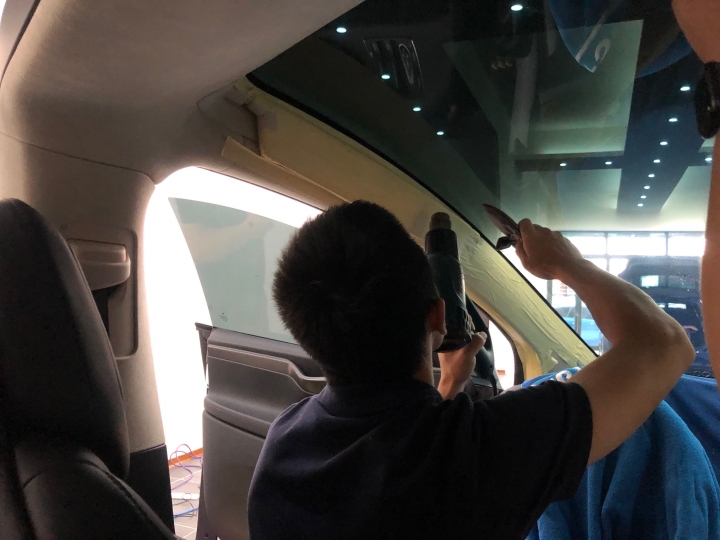 Tesla Model X 全車FSK冰鑽K-Top 施工流程心得分享