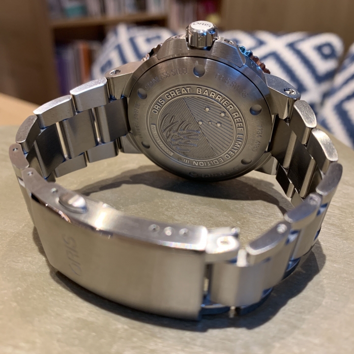 【開箱】Oris Aquis Great Barrier Reef III 第一支機械錶入手