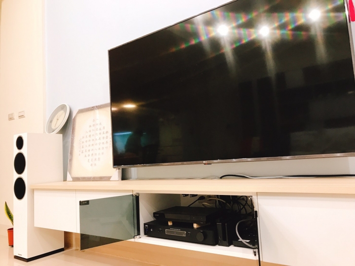 點我看大圖 給男友的驚喜- 英國 Wharfedale diamond230 & D10 / Nad c338 音響組合