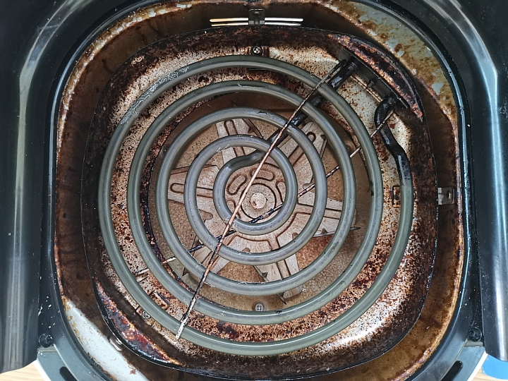 飛利浦 Philips HD9230 氣炸鍋拆解 清潔