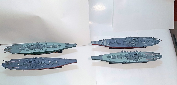 1/700架空紀伊級戰艦一號艦