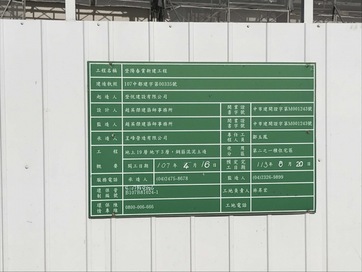 有些建案完工日期這麼久