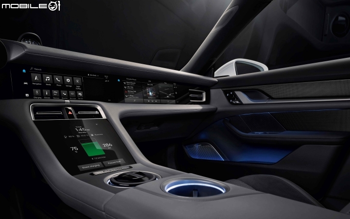 【海外情報】開啟劃時代新章!Porsche純電動跑車Taycan內裝首度公開