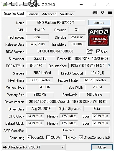 低調的心跳 SAPPHIRE 藍寶 PULSE 雙風扇 RX 5700XT 開箱