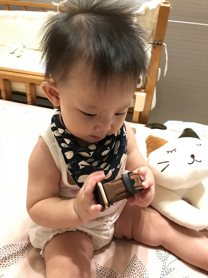 小小娃兒 UAG Apple Watch 經典頂級皮革錶帶開箱(圖多)