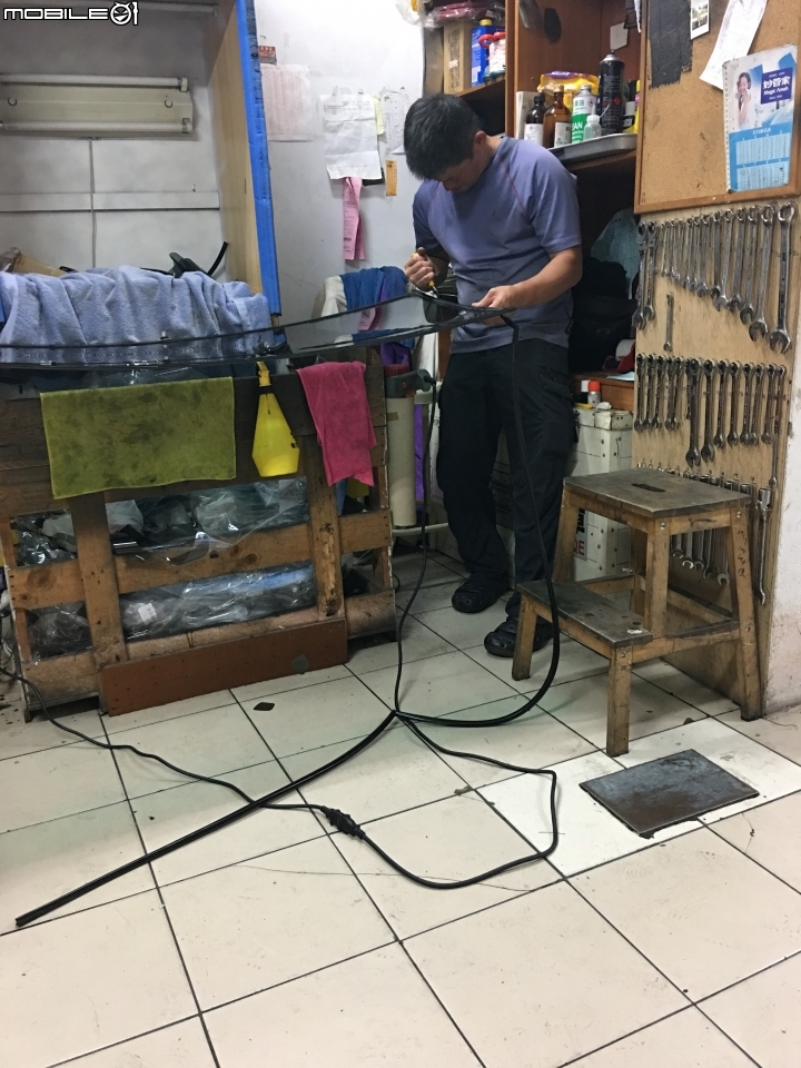 更換前檔玻璃