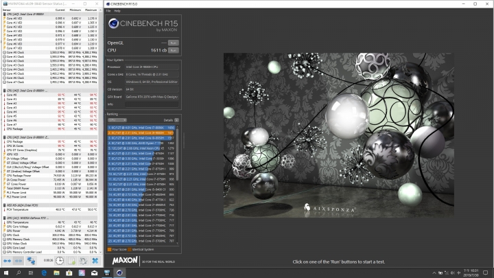 微星P65_9SF i9-9880H+RTX2070 MAX-Q 機本說明與測試 原廠+優化調整在2樓