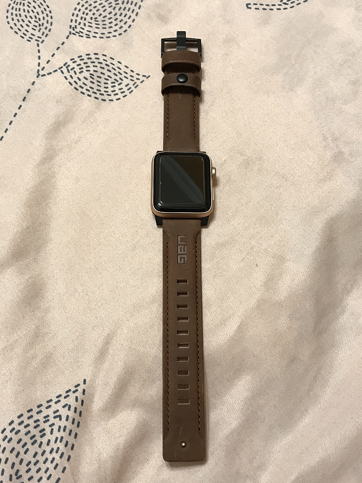 小小娃兒 UAG Apple Watch 經典頂級皮革錶帶開箱(圖多)
