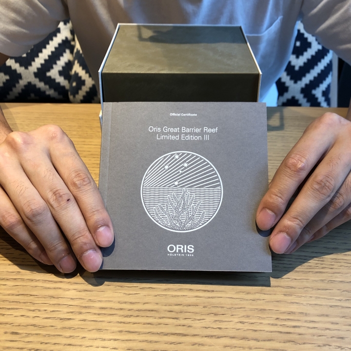 【開箱】Oris Aquis Great Barrier Reef III 第一支機械錶入手