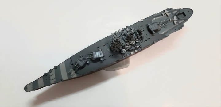 1/700架空紀伊級戰艦一號艦