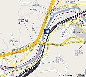 點我看大圖 基隆市八堵七堵地區、五堵隧道 人行暨自行車道 導覽圖說