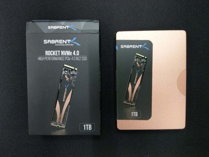 平價 NVMe PCIe 4.0 SSD - Sabrent 1TB Rocket 開箱測試