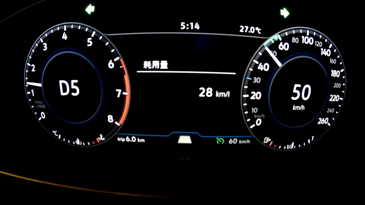 《GOLF 油耗日誌》實測不同時速的瞬間油耗