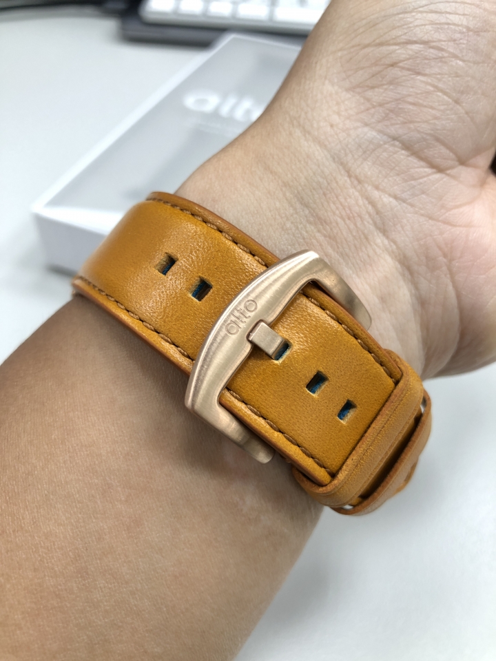 皮製品控開箱 - Alto天然真皮錶帶 x Apple Watch 4