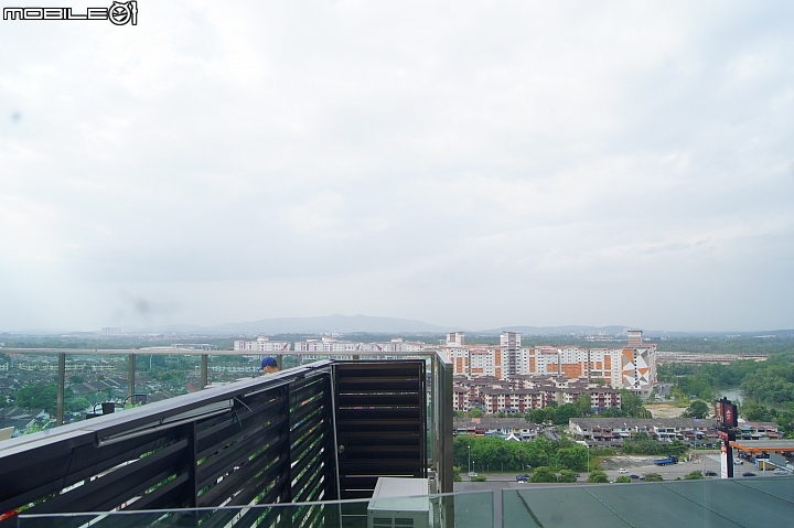 【馬來西亞】新山Amrin Hotel 頂樓天空步道