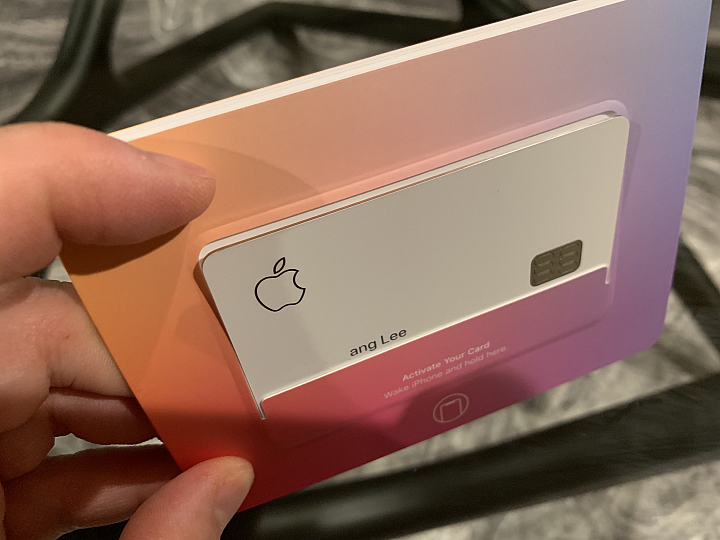 Apple Card 蘋果信用卡 超業餘開箱