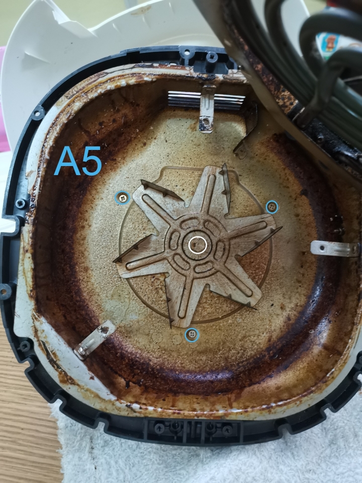 飛利浦 Philips HD9230 氣炸鍋拆解 清潔