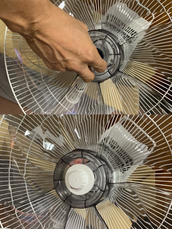 SHARP~自動除菌離子變頻電扇~開箱