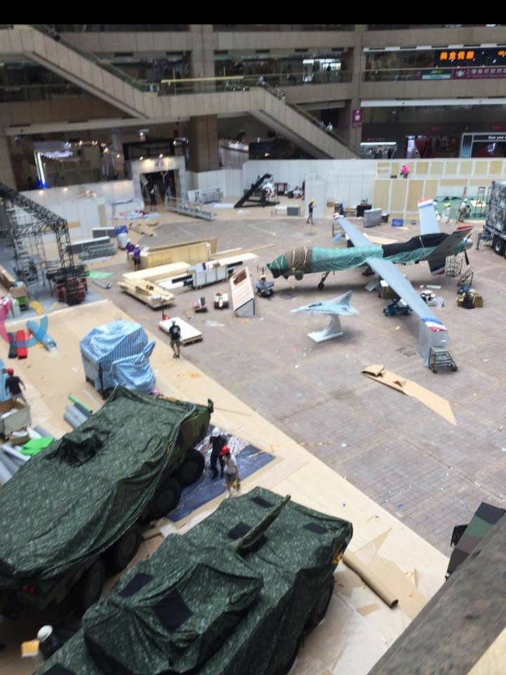 8月15台北世貿航展照曝光 ,新版騰雲無人機亮相更換新引擎後段進行構改