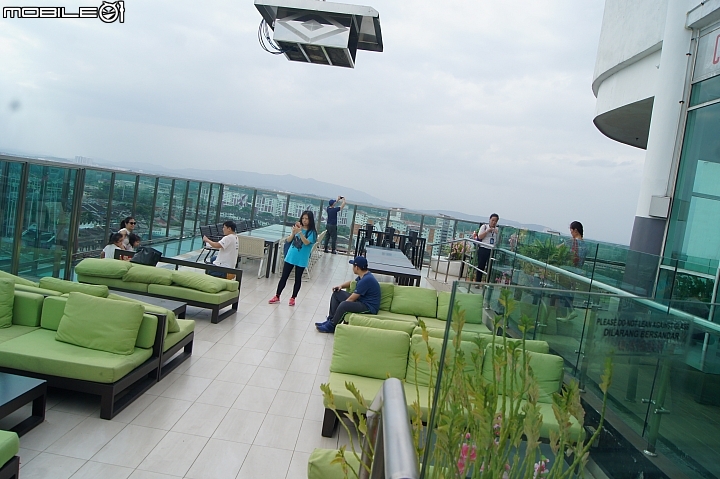 【馬來西亞】新山Amrin Hotel 頂樓天空步道