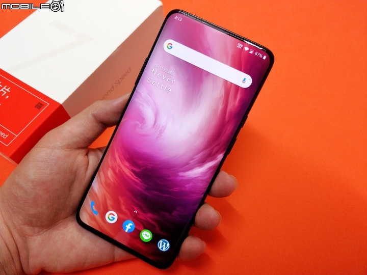 點我看大圖 OnePlus 7 Pro (1+7 Pro) 簡易開箱