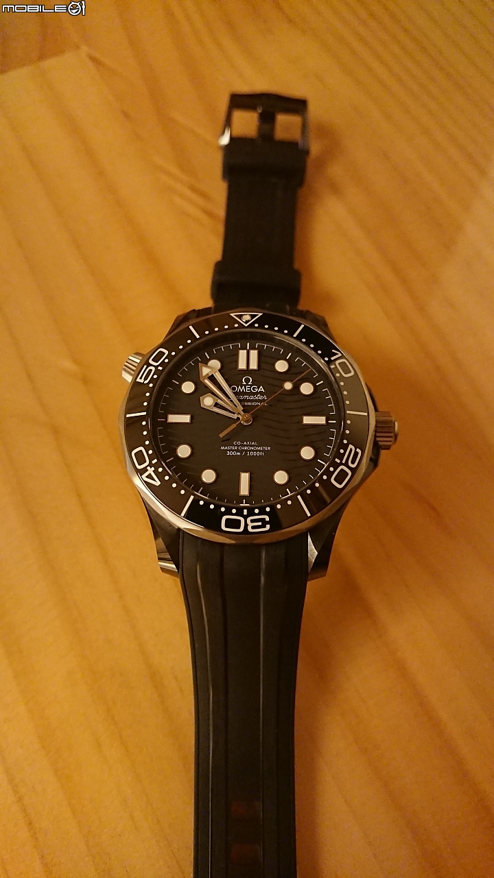 [開箱]-Omega Seamaster 300M-黑陶瓷