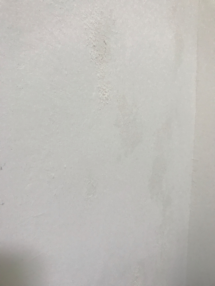 連日大雨,請問這是牆面滲水的情形嗎?