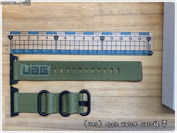 【UAG】Apple Watch Nato錶帶（NATO WATCH STRAP）～開箱文（圖多、有影片）