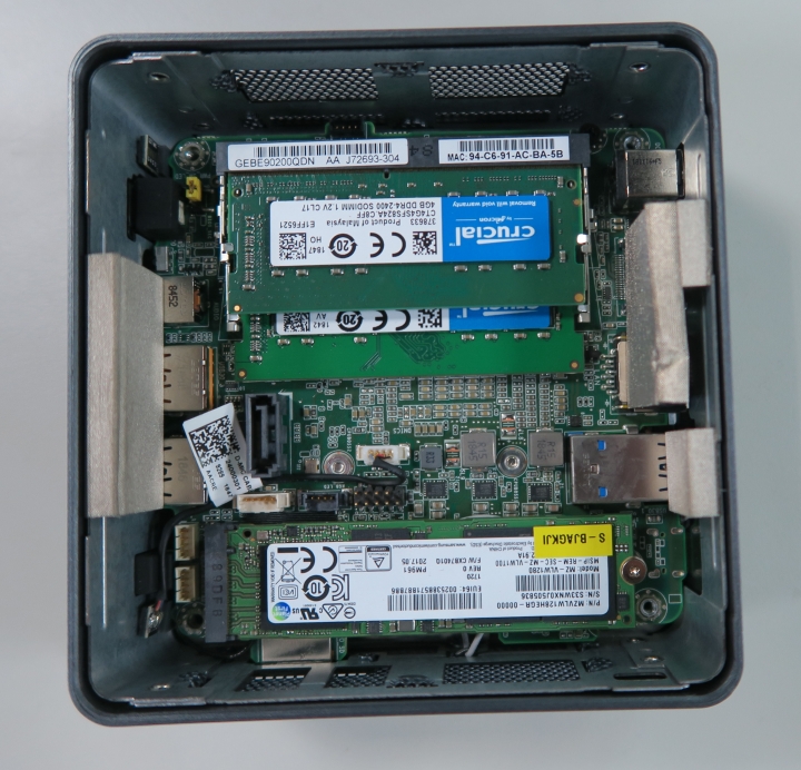 有擴充能力最容易組裝的電腦 INTEL NUC
