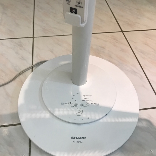 SHARP~自動除菌離子變頻電扇~開箱
