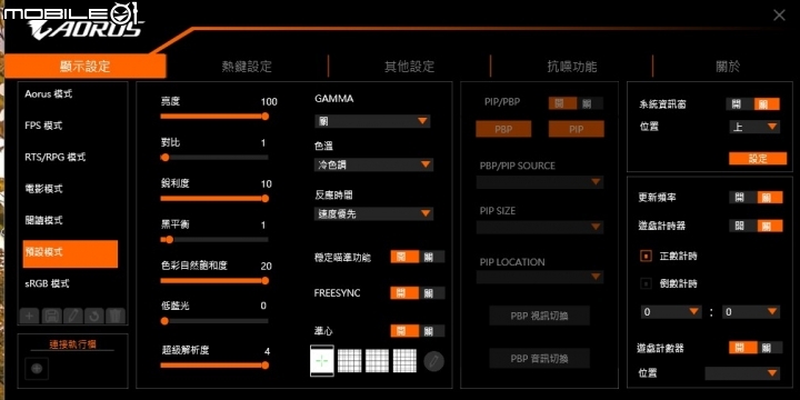 AORUS CV27F 曲面FreeSync2 真香
