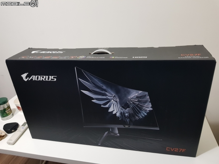 香香機專用 FreeSync2曲面螢幕AORUS CV27F