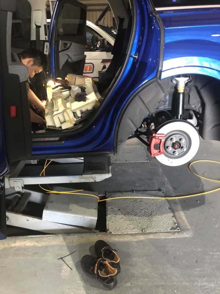 Q7 4M升級氣壓避震分享