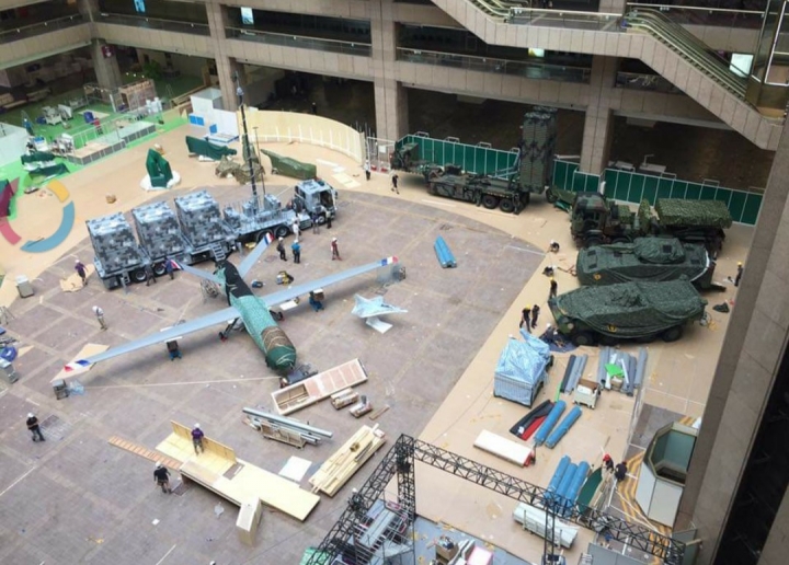8月15台北世貿航展照曝光 ,新版騰雲無人機亮相更換新引擎後段進行構改
