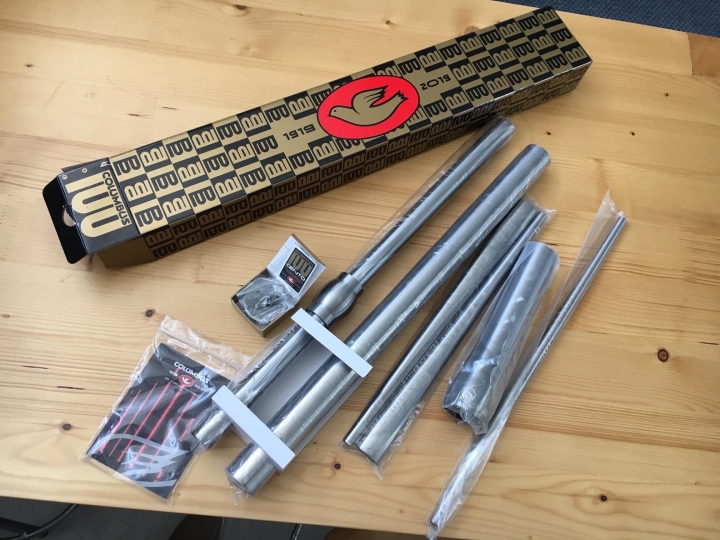 訂了100年的鴿子牌鋼管終於到貨！Columbus Cento unboxing！