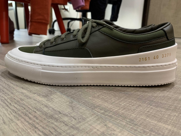 「寄錯開箱」Common projects 雙色運動鞋