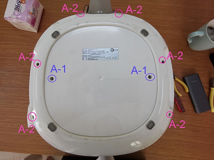 飛利浦 Philips HD9230 氣炸鍋拆解 清潔