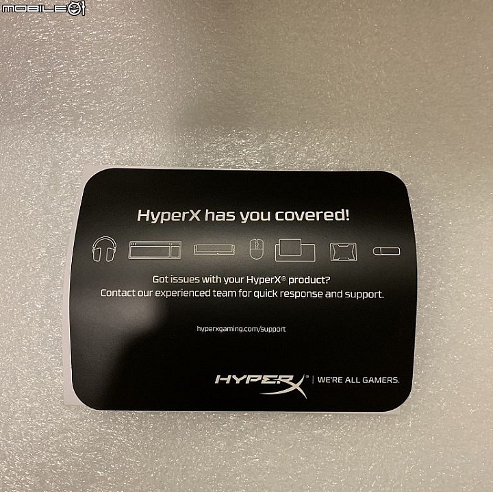 點我看大圖 CP 取向遊戲無線耳機 Hyper X Cloud Stinger Wireless 開箱