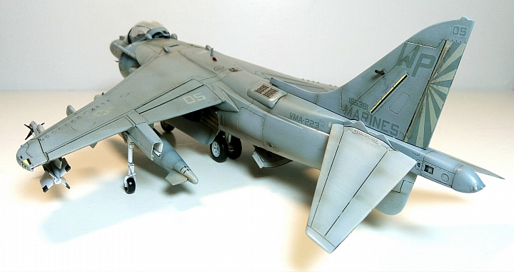 點我看大圖 Hasegawa 長谷川 1/48 AV-8B 海獵鷹戰鬥機