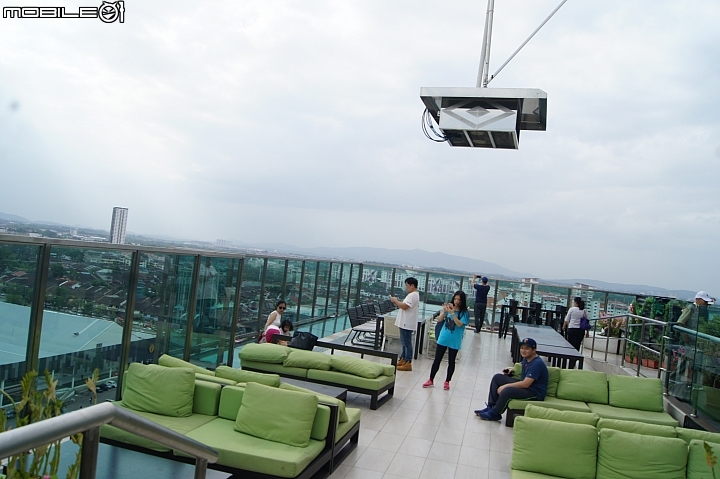 【馬來西亞】新山Amrin Hotel 頂樓天空步道