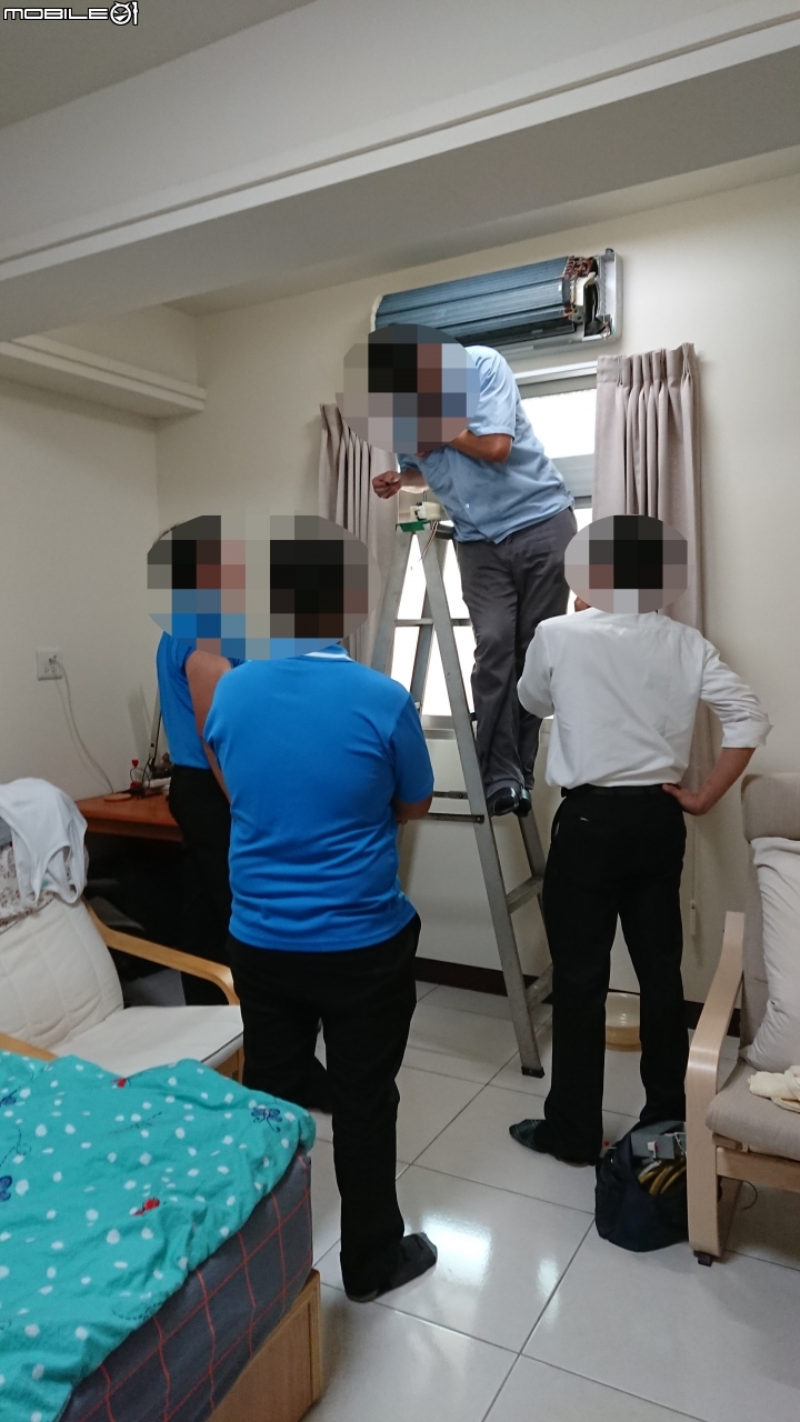 點我看大圖 日立冷氣搞到房子漏水,吹出一身火氣與毛病