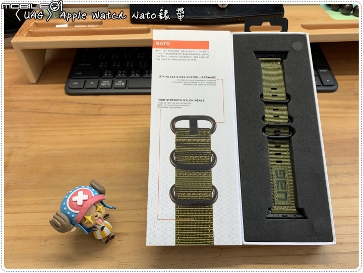 【UAG】Apple Watch Nato錶帶（NATO WATCH STRAP）～開箱文（圖多、有影片）