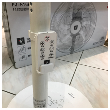 SHARP~自動除菌離子變頻電扇~開箱