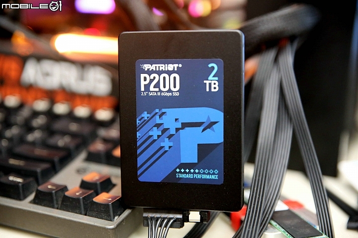 [開箱] 大海量遊戲的窩 Patriot P200 2TB 測試心得